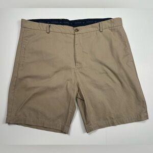 Tailorbyrd Men’s Flat Front Khaki Shorts Size 40 Waist